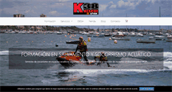 Desktop Screenshot of k38spain.com